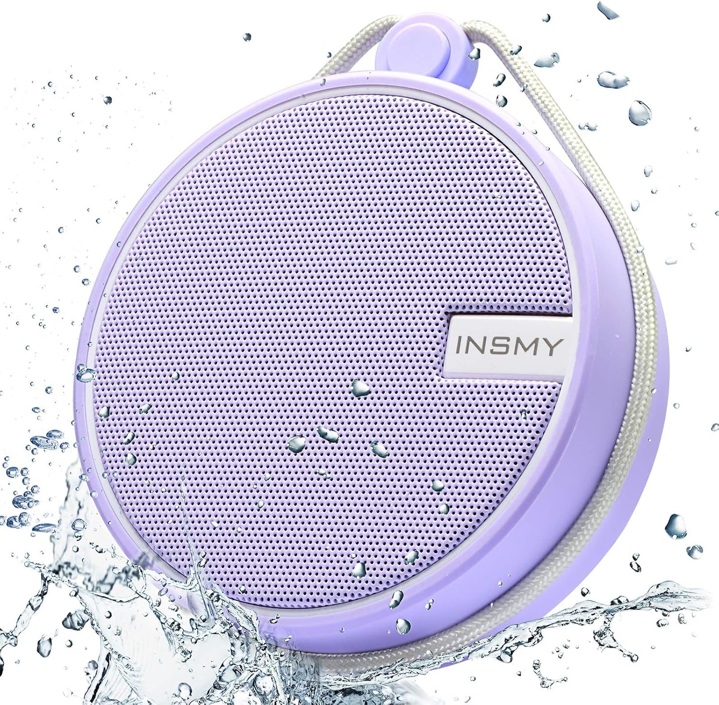 HABIT STACK 101 Waterproof Shower Bluetooth Speaker | Portable Small Bluetooth Wireless Loud Clear Sound Support TF Card | Suction Cup for Outdoor Kayak Canoe Beach Gift 