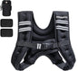 TRAIN LIKE YOU MEAN IT Weight Vest with Reflective Stripe for Strength Training, Running, Walking, Jogging