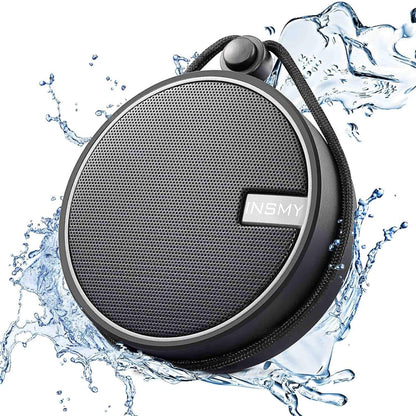 HABIT STACK 101 Waterproof Shower Bluetooth Speaker | Portable Small Bluetooth Wireless Loud Clear Sound Support TF Card | Suction Cup for Outdoor Kayak Canoe Beach Gift 