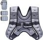 TRAIN LIKE YOU MEAN IT Weight Vest with Reflective Stripe for Strength Training, Running, Walking, Jogging