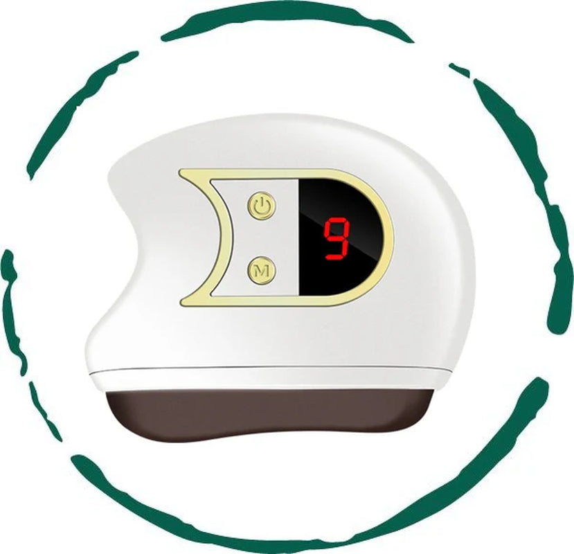 All in One Electric Gua Sha with Heat, Vibration and Red light therapy