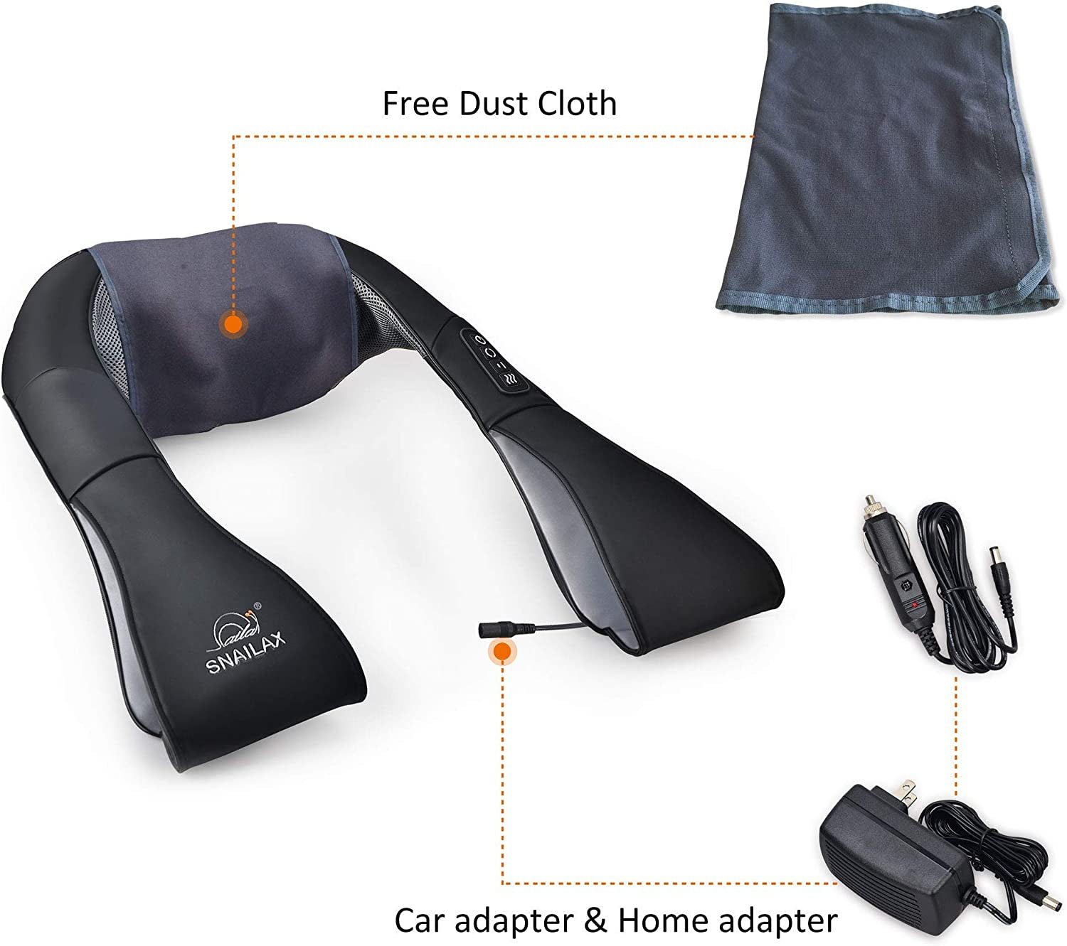 Shiatsu Neck & Back Massager With Heat