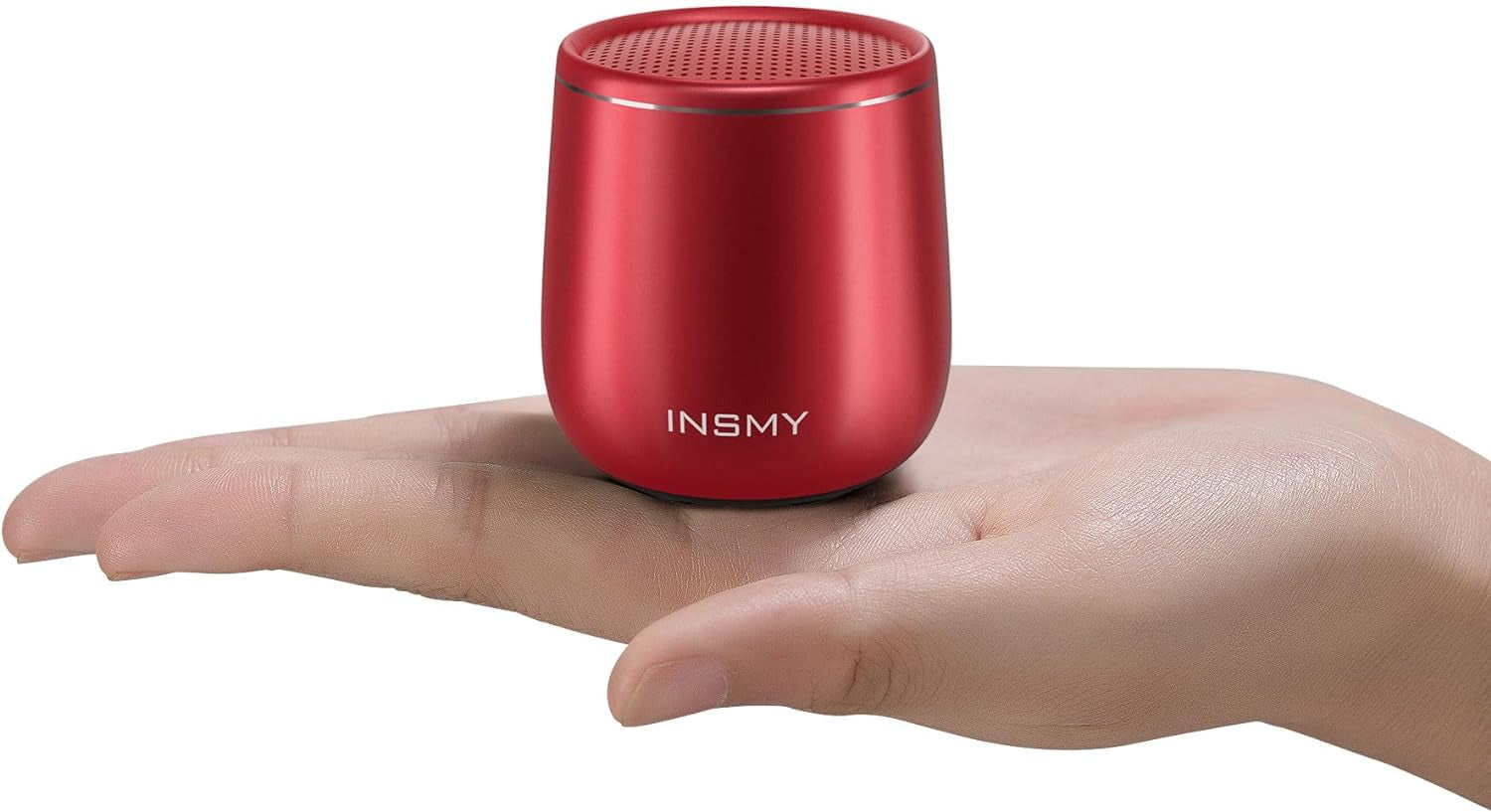HABIT STACK 101 Bluetooth Waterproof Mini Portable Wireless Speaker | Handheld Pocket Size | Built in Mic for Showering, Driving, Cooking, Hiking Biking Gift Laptop Tablet