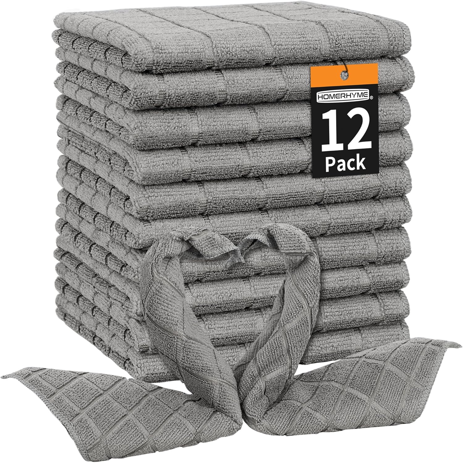 Microfiber Washcloths Face Towel, 12 Pack White Towels Fingertip Washcloth, Soft Lint Free Quick Dry Bulk Absorbent Reusable Wash Cloths for Bathroom, Salon, Spa, Gym