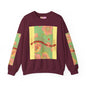 Floral 'No Repressing, Just Feeling' Crewneck Sweatshirt