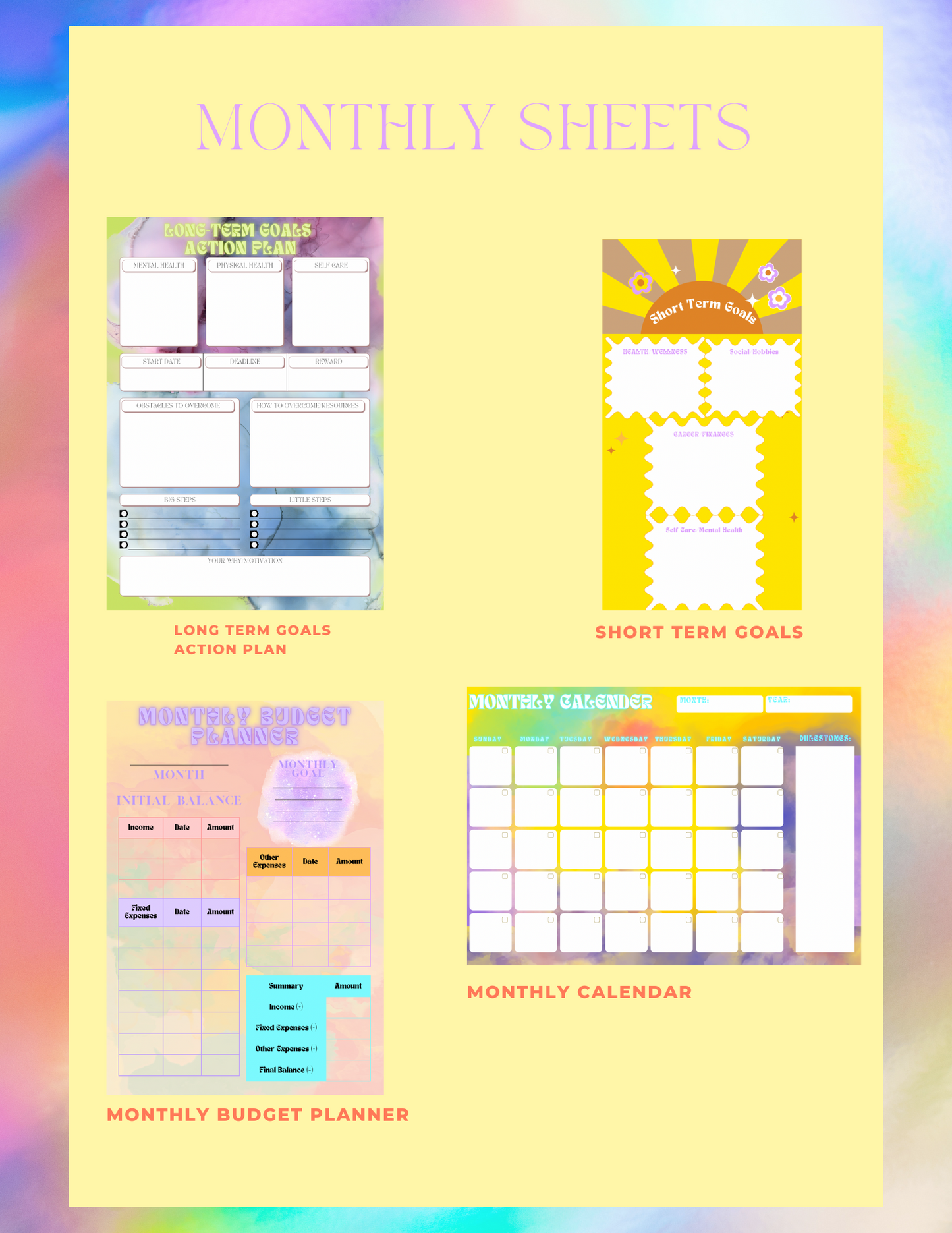 ALL - IN - ONE LIFE SAVER PLANNER