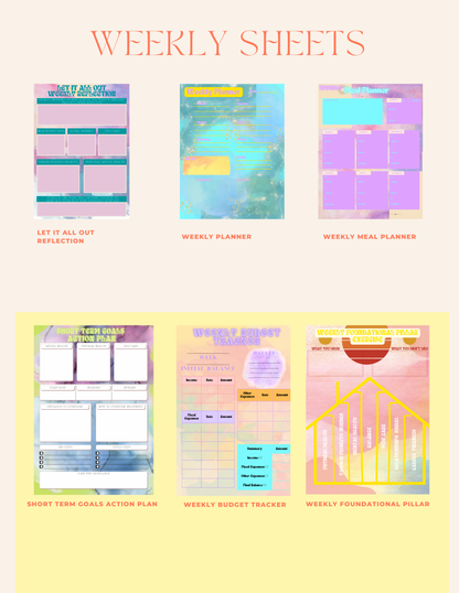 ALL - IN - ONE LIFE SAVER PLANNER