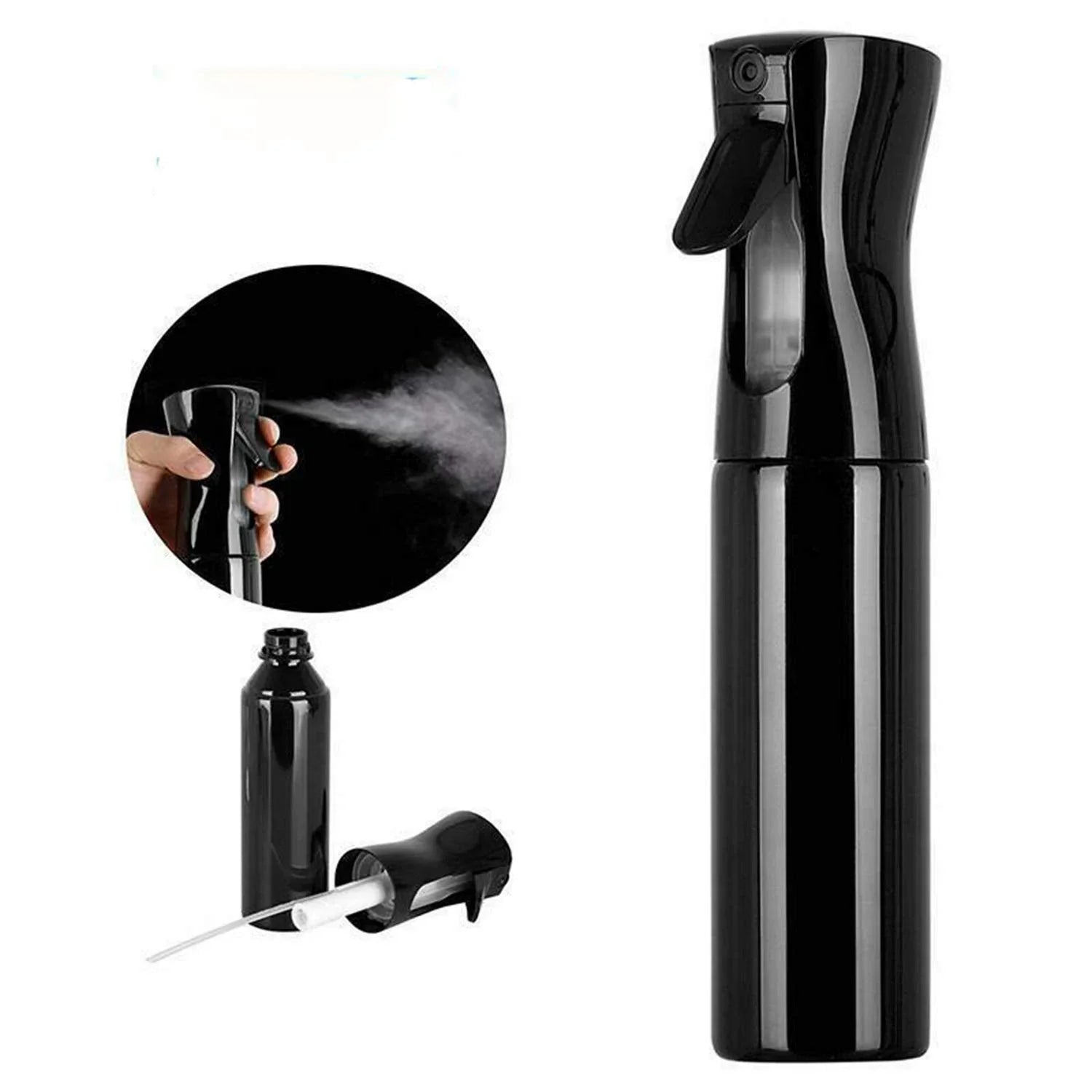 EASE INTO YOUR WASH N GO Continuous Mist Hair Spray Bottle