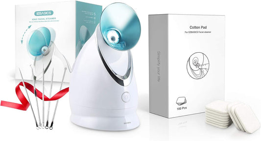 SELF CARE PRO Facial Steamer Bundled with Aromatherapy Pads
