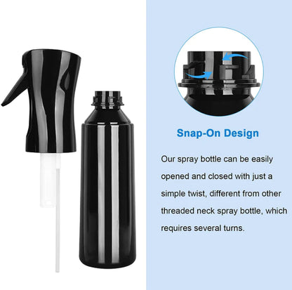 EASE INTO YOUR WASH N GO Continuous Mist Hair Spray Bottle