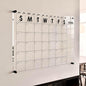 VISUALIZATION & PRODUCTIVITY ERA 101 Oversize Premium Acrylic Calendar for Wall | Ultra-Thick Clear Dry & Erase Board | Large 40"X26" | Home Office Monthly Glass Planner Guard Mate Plexiglass Whiteboard