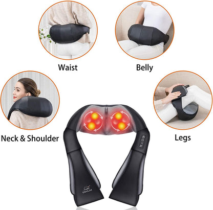 Shiatsu Neck & Back Massager With Heat