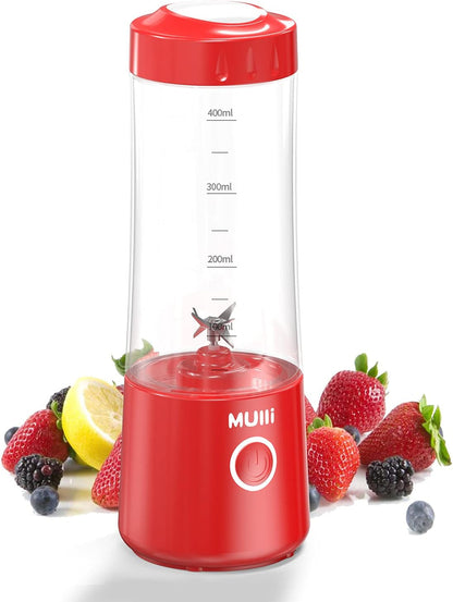 MEAL PREP PRO Six Blade Portable Blender | USB Rechargeable Personal Mixer for Smoothie and Shakes at Work, Travel, and Gym 