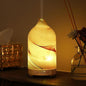 HABIT STACKING 101 Essential Oil Diffuser Hand Blown Glass Aromatherapy Diffuser | Ultrasonic Cool Mist Scent Aroma Diffuser, Whisper Quiet with Auto Shut-Off, Timer Setting & 7 Colors Night Light
