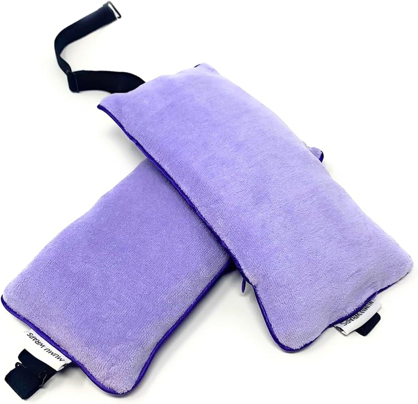STREAM OF CONSCIOUSNESS Lavender Aromatherapy Weighted Eye Pillow - Ideal for Sleeping, Yoga, and Meditation - Includes Extra Cover