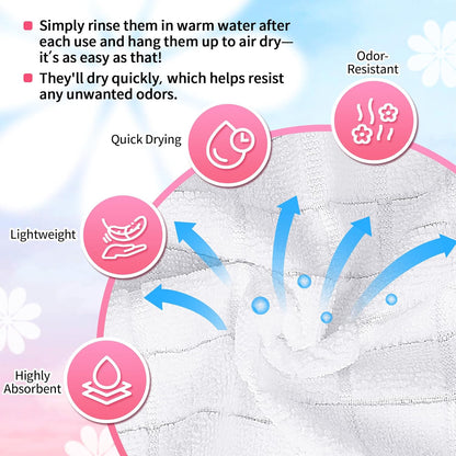 Microfiber Washcloths Face Towel, 12 Pack White Towels Fingertip Washcloth, Soft Lint Free Quick Dry Bulk Absorbent Reusable Wash Cloths for Bathroom, Salon, Spa, Gym